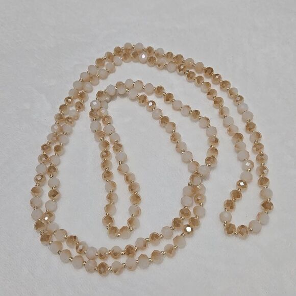 Vintage Glass Beaded Necklace - Picture 5 of 6